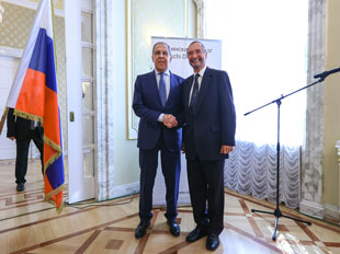 Рабочий визит министра иностранных дел России Сергея Лаврова в Вену