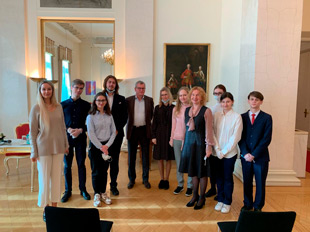 RSUH students meeting with Austrian Ambassador to Moscow Johannes Aigner